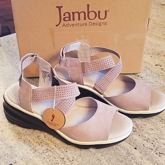 jambu leather sandals